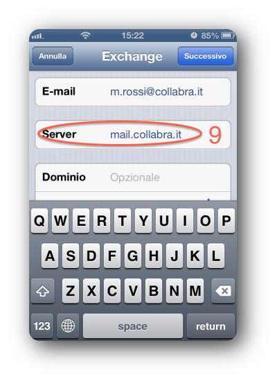 IOS Exchange per iPhone
